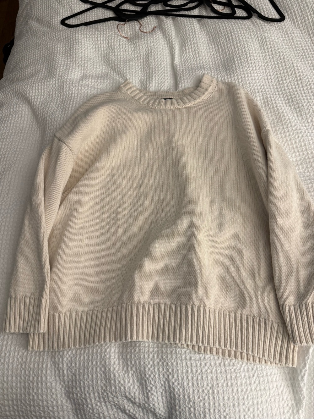 GAP Cream Crewneck Sweater